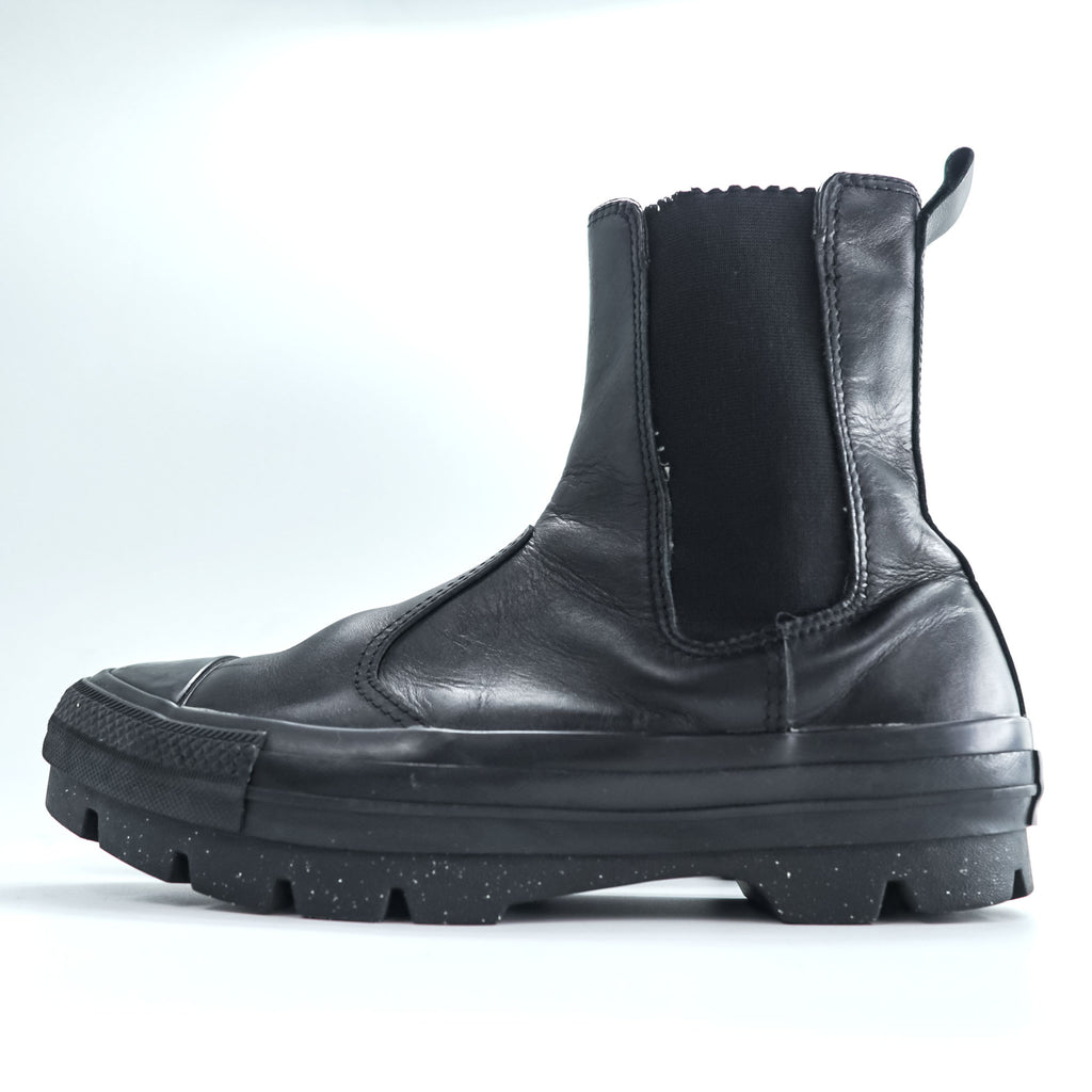 CONVERSE サイドゴア レザー ブーツ 厚底 REACT 2.0 ブラック 28cm LEATHER ALL STAR SG CHUNK SHIN-HI 1SD269