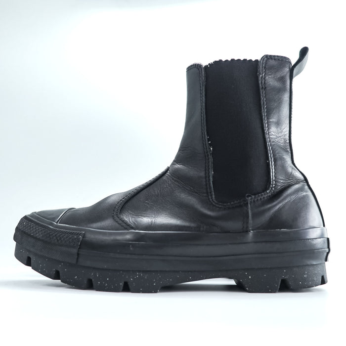 CONVERSE サイドゴア レザー ブーツ 厚底 REACT 2.0 ブラック 28cm LEATHER ALL STAR SG CHUNK SHIN-HI 1SD269