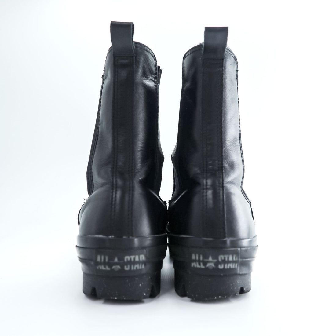 CONVERSE サイドゴア レザー ブーツ 厚底 REACT 2.0 ブラック 28cm LEATHER ALL STAR SG CHUNK SHIN-HI 1SD269