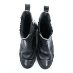 CONVERSE サイドゴア レザー ブーツ 厚底 REACT 2.0 ブラック 28cm LEATHER ALL STAR SG CHUNK SHIN-HI 1SD269