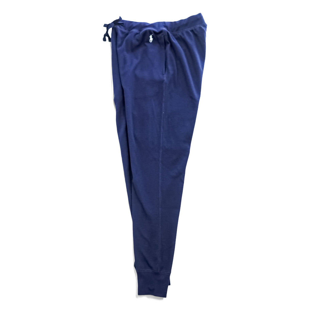Polo Ralph Lauren スウェットパンツ サーマル イージーパンツ M ネイビー スモールポニー ロゴ 刺繍 SLEEP WEAR RM8-A103 未使用品