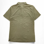 STUSSY 90年代 ヴィンテージ 半袖 ポロシャツ L カーキ ベージュ コットン 紺タグ
