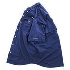 Columbia PFG バハマ BAHAMA 2 半袖 フィッシングシャツ XL ネイビー OMNI-SHADE メッシュ ベンチレーション FM7047