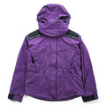 Marmot 90年代 ゴアテックス GORE-TEX マウンテンパーカー 防水 シェル レインジャケット S パープル ドローコード フード着脱 ジップインジップ