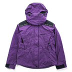 Marmot 90年代 ゴアテックス GORE-TEX マウンテンパーカー 防水 シェル レインジャケット S パープル ドローコード フード着脱 ジップインジップ