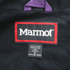 Marmot 90年代 ゴアテックス GORE-TEX マウンテンパーカー 防水 シェル レインジャケット S パープル ドローコード フード着脱 ジップインジップ