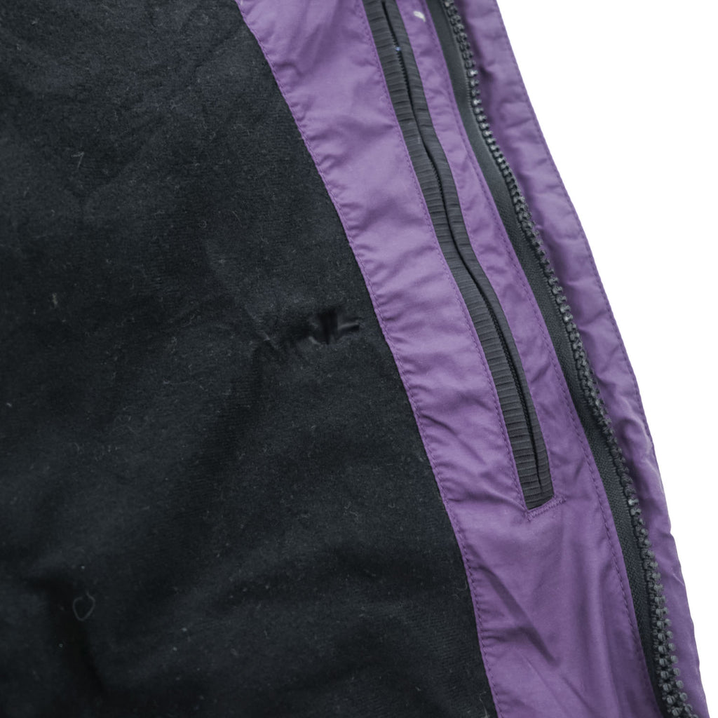 Marmot 90年代 ゴアテックス GORE-TEX マウンテンパーカー 防水 シェル レインジャケット S パープル ドローコード フード着脱 ジップインジップ