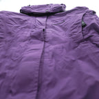 Marmot 90年代 ゴアテックス GORE-TEX マウンテンパーカー 防水 シェル レインジャケット S パープル ドローコード フード着脱 ジップインジップ