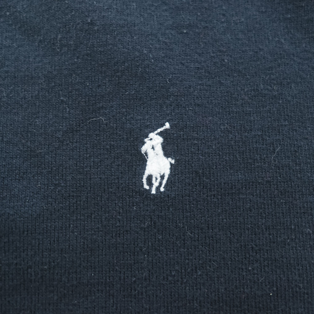 Polo Ralph Lauren 90年代 ジップアップ スウェットジャケット M ダークネイビー リブライン