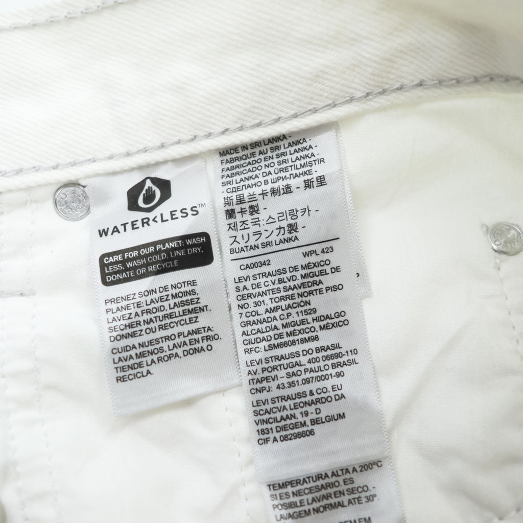 Levi's SILVER TAB シルバータブ '94 BAGGY ホワイト デニムパンツ ダメージ加工 ジーンズ 28 × 31 A3518-0006