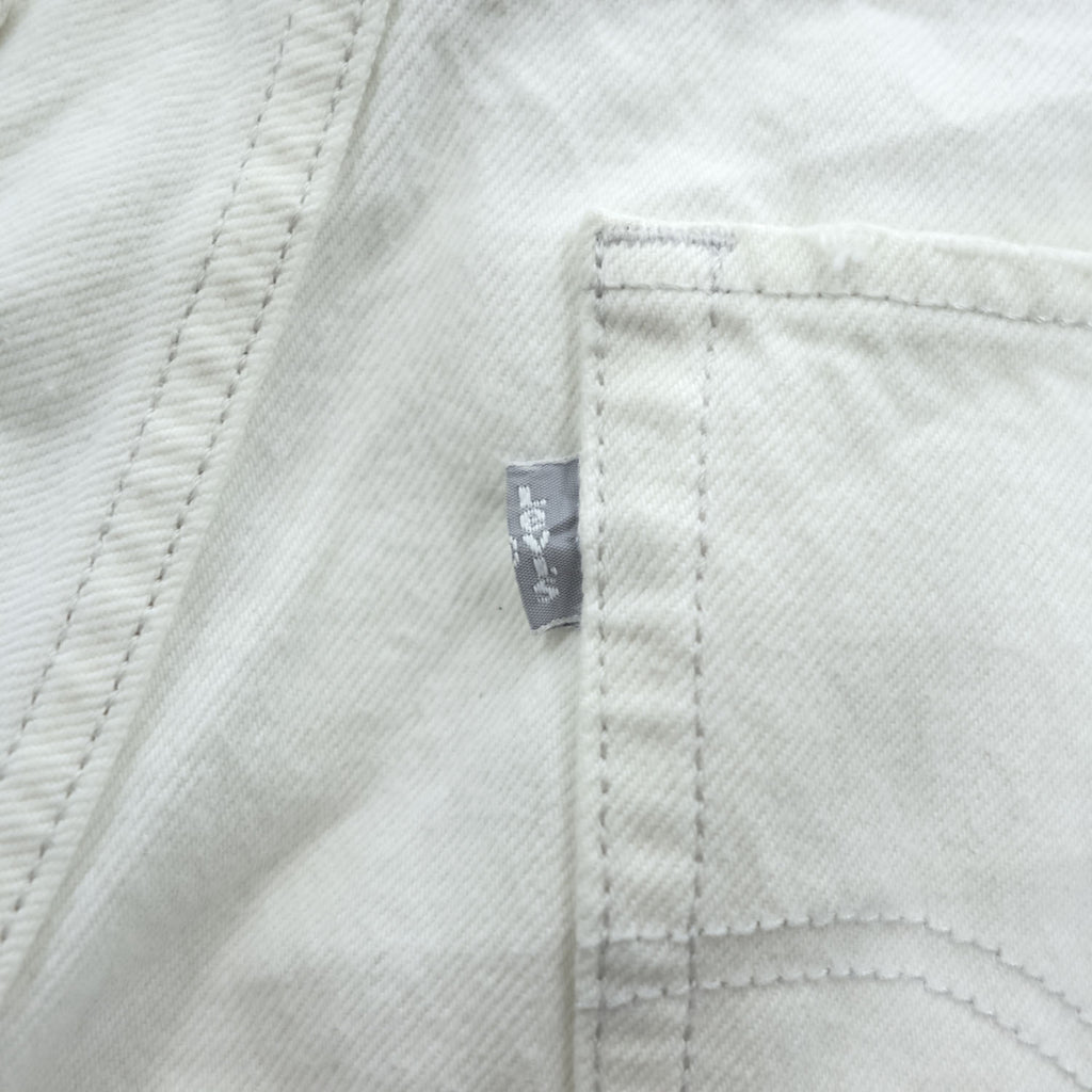 Levi's SILVER TAB シルバータブ '94 BAGGY ホワイト デニムパンツ ダメージ加工 ジーンズ 28 × 31 A3518-0006