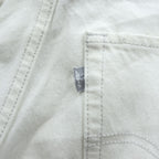 Levi's SILVER TAB シルバータブ '94 BAGGY ホワイト デニムパンツ ダメージ加工 ジーンズ 28 × 31 A3518-0006