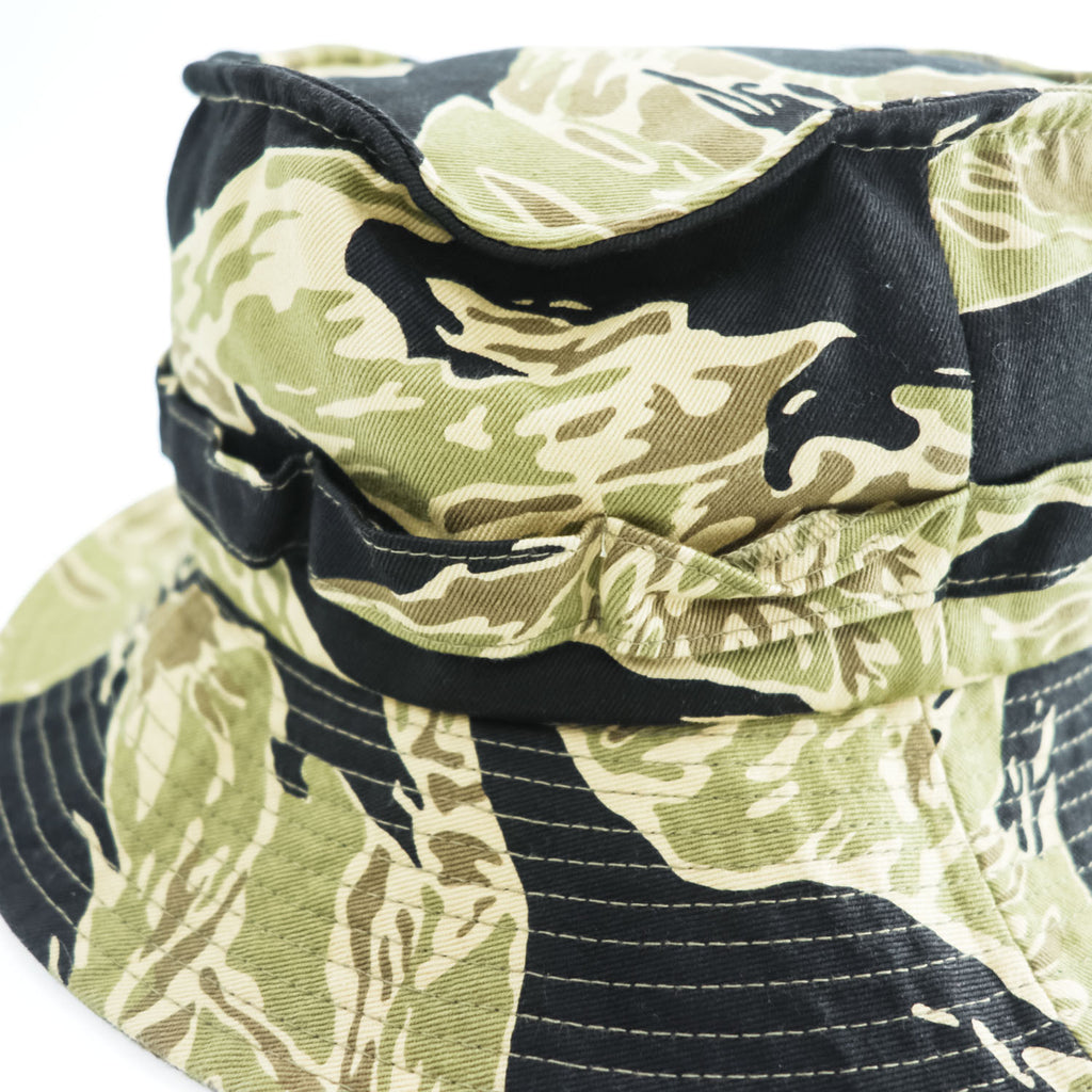 BUZZ RICKSON'S 日本製 タイガー カモ ブーニーハット GOLD TIGER CAMOUFLAGE BONNIE HAT BR02791 未使用品