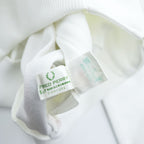FRED PERRY 80s Vintage Made in Japan Jersey Track Jacket L White Embroidered Logo