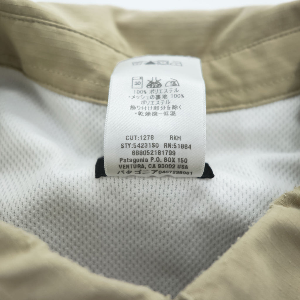 Patagonia 00年代 ヴィンテージ 半袖シャツ XL メッシュ裏地 リップストップ SOL PATROL SHIRT UPF 30 速乾性 54231