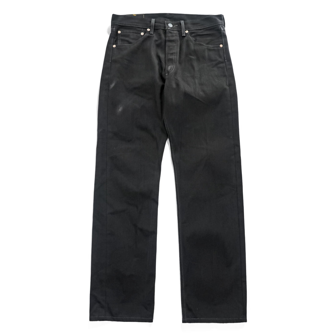 Levi's 501 ブラック デニムパンツ ジーンズ W32 L32 ボタンフライ ストレート 005011163