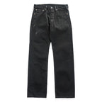 Levi's 501 ブラック デニムパンツ ジーンズ W32 L32 ボタンフライ ストレート 005011163