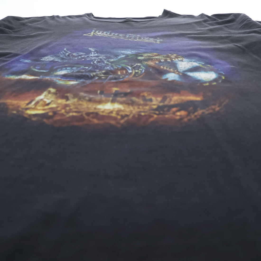 Judas Priest ジューダスプリースト メタル ロック バンドTシャツ XXL フェード ブラック Painkiller ビッグサイズ HANES