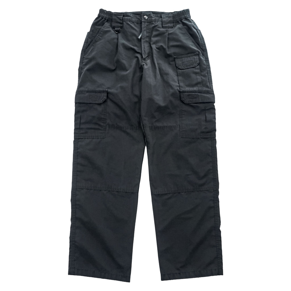 PROPPER タクティカル カーゴパンツ ブラック リップストップ 65/35 ポリコットン ダブルニー W34 L32