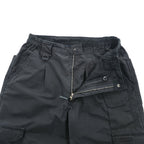 PROPPER タクティカル カーゴパンツ ブラック リップストップ 65/35 ポリコットン ダブルニー W34 L32