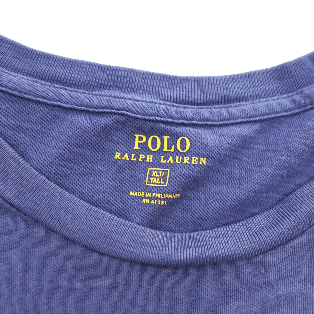 Polo Ralph Lauren グラフィック プリント Tシャツ XL ブルー ネイビー ビッグサイズ