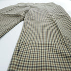 KATHARINE HAMNETT LONDON 90年代 ヴィンテージ 日本製 スラックス パンツ L ベージュ チェック ダブルカフス