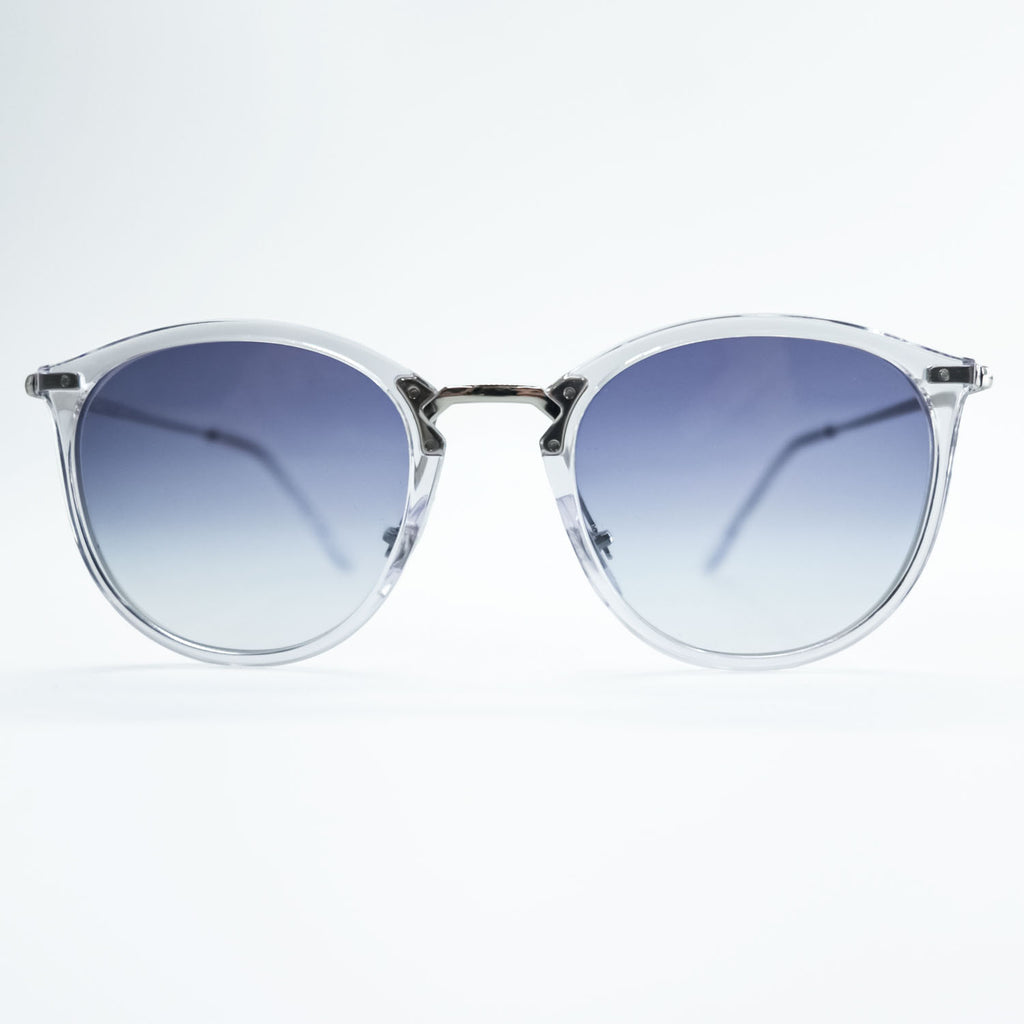 Ray-Ban ボストン サングラス シルバー クリア グラデーションレンズ RB7140 2001 49_20 150