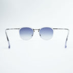 Ray-Ban ボストン サングラス シルバー クリア グラデーションレンズ RB7140 2001 49_20 150