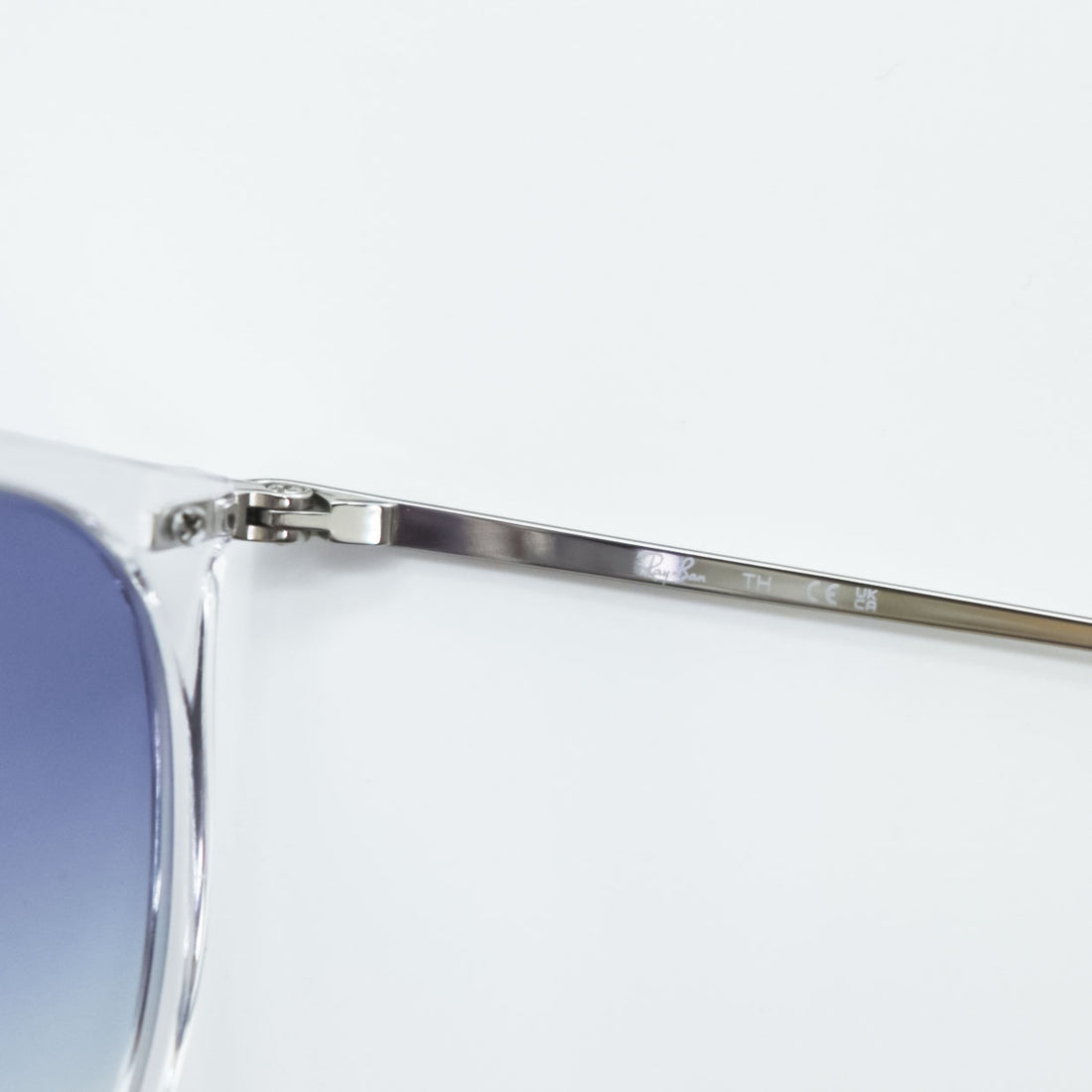 Ray-Ban ボストン サングラス シルバー クリア グラデーションレンズ RB7140 2001 49_20 150