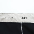 Dickies ワークショーツ ショートパンツ ハーフパンツ 46 Loose Fit ブラック ビッグサイズ 42283BK