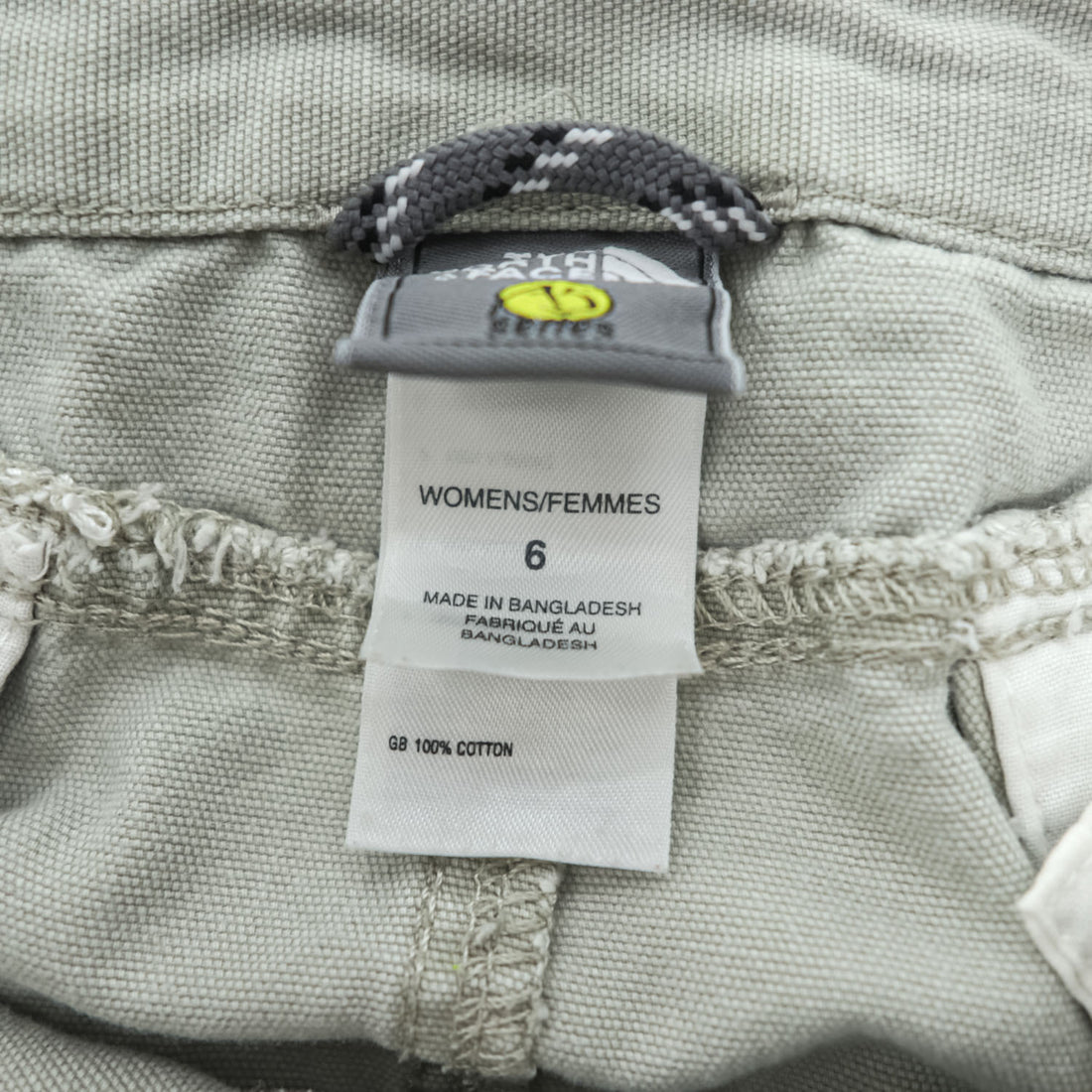 THE NORTH FACE A5シリーズ アウトドア カーゴスカート S ベージュ ダック キャンバス