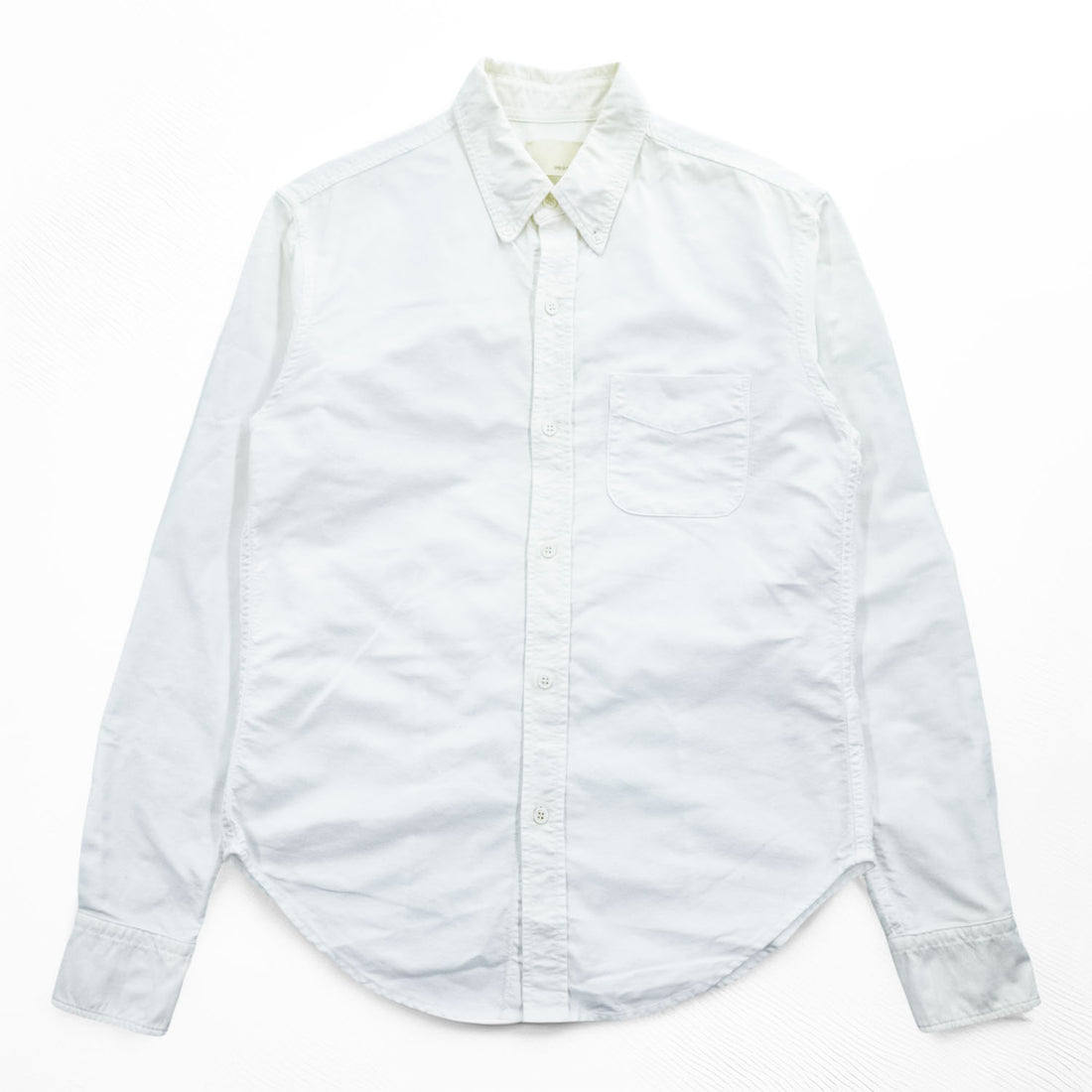 Band of Outsiders USA製 長袖 オックスフォードシャツ M ホワイト ボタンダウン