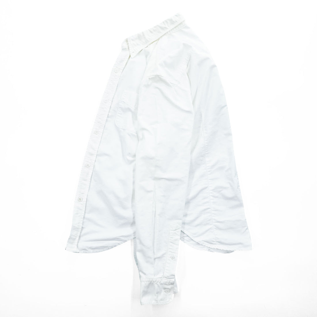 Band of Outsiders USA製 長袖 オックスフォードシャツ M ホワイト ボタンダウン