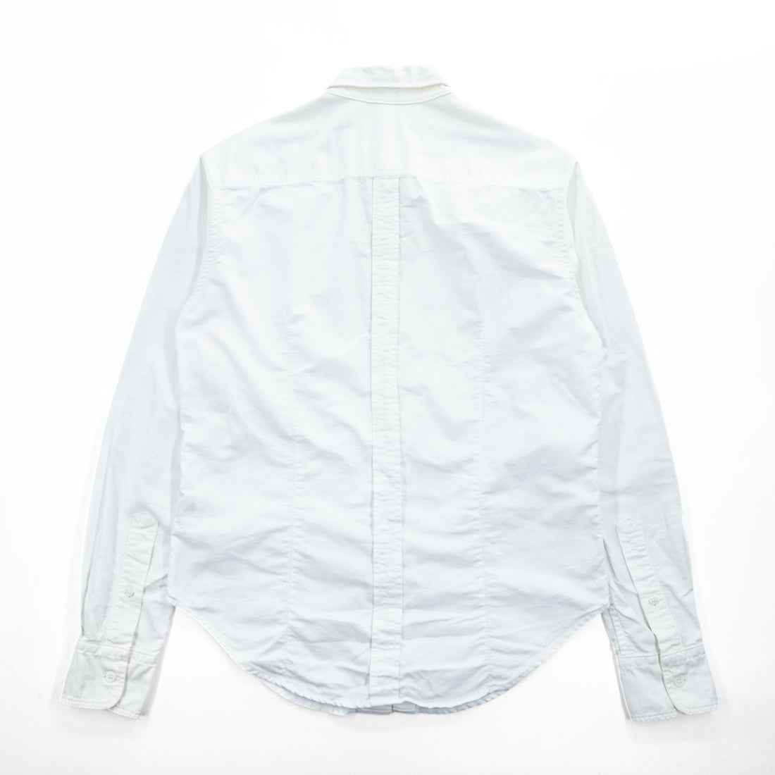 Band of Outsiders USA製 長袖 オックスフォードシャツ M ホワイト ボタンダウン