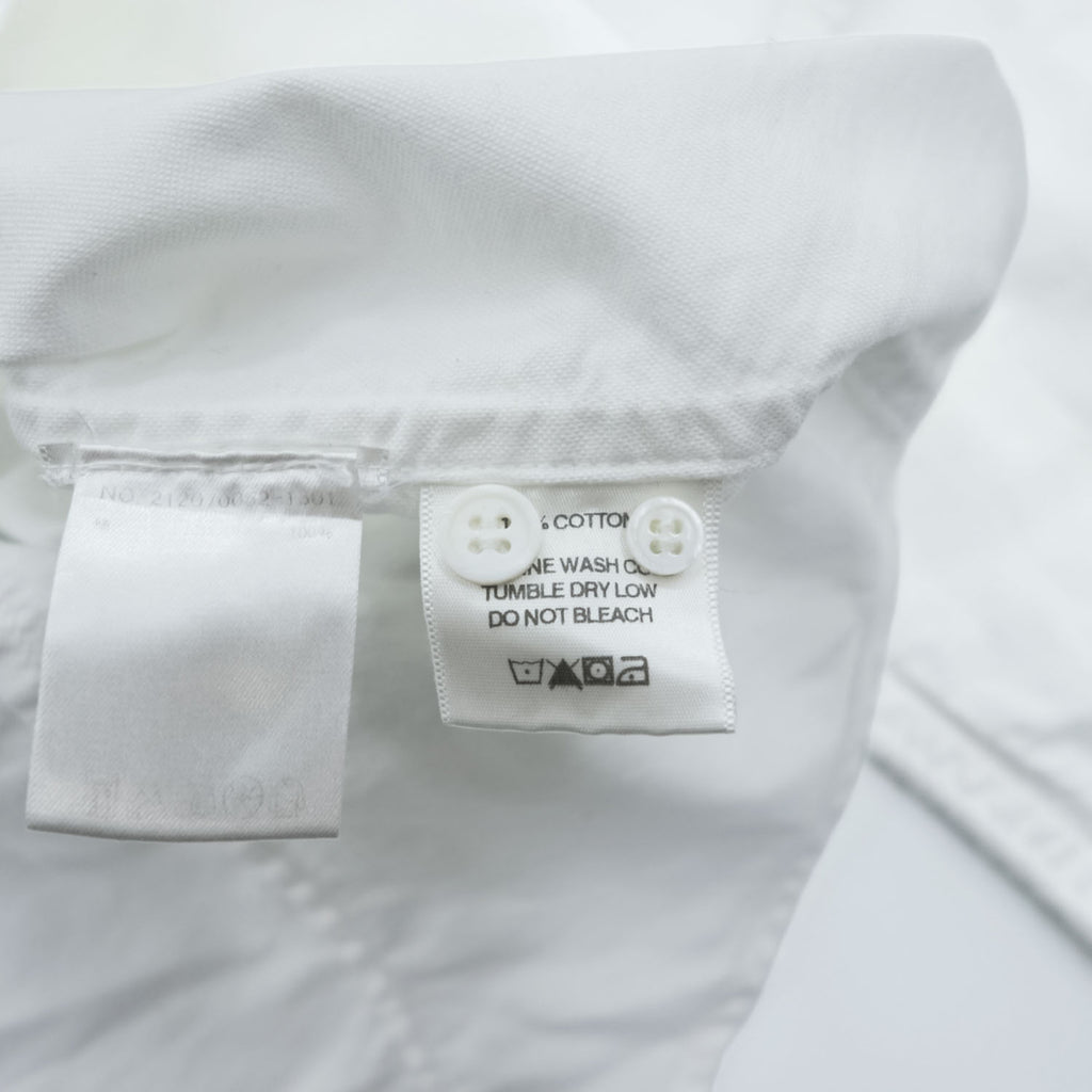 Band of Outsiders USA製 長袖 オックスフォードシャツ M ホワイト ボタンダウン