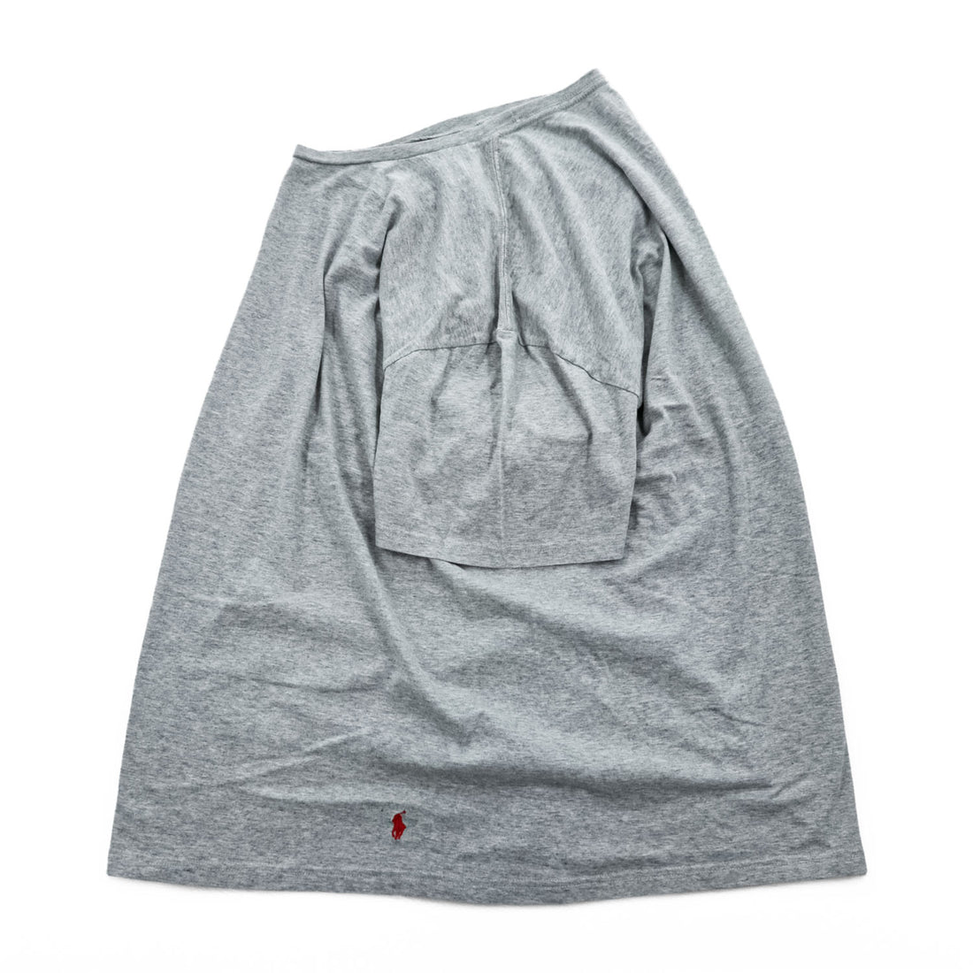 Polo Ralph Lauren ビッグサイズ 短丈 Tシャツ XL グレー スモールポニー ロゴ 刺繍 CLASSIC FIT