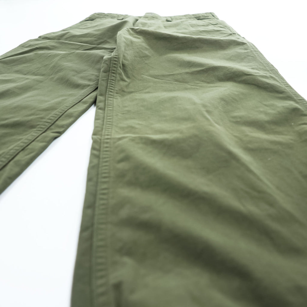Needles 日本製 リップストップ ファティーグパンツ コンバットパンツ XS カーキ グリーン TALONジップ 裾ジップ