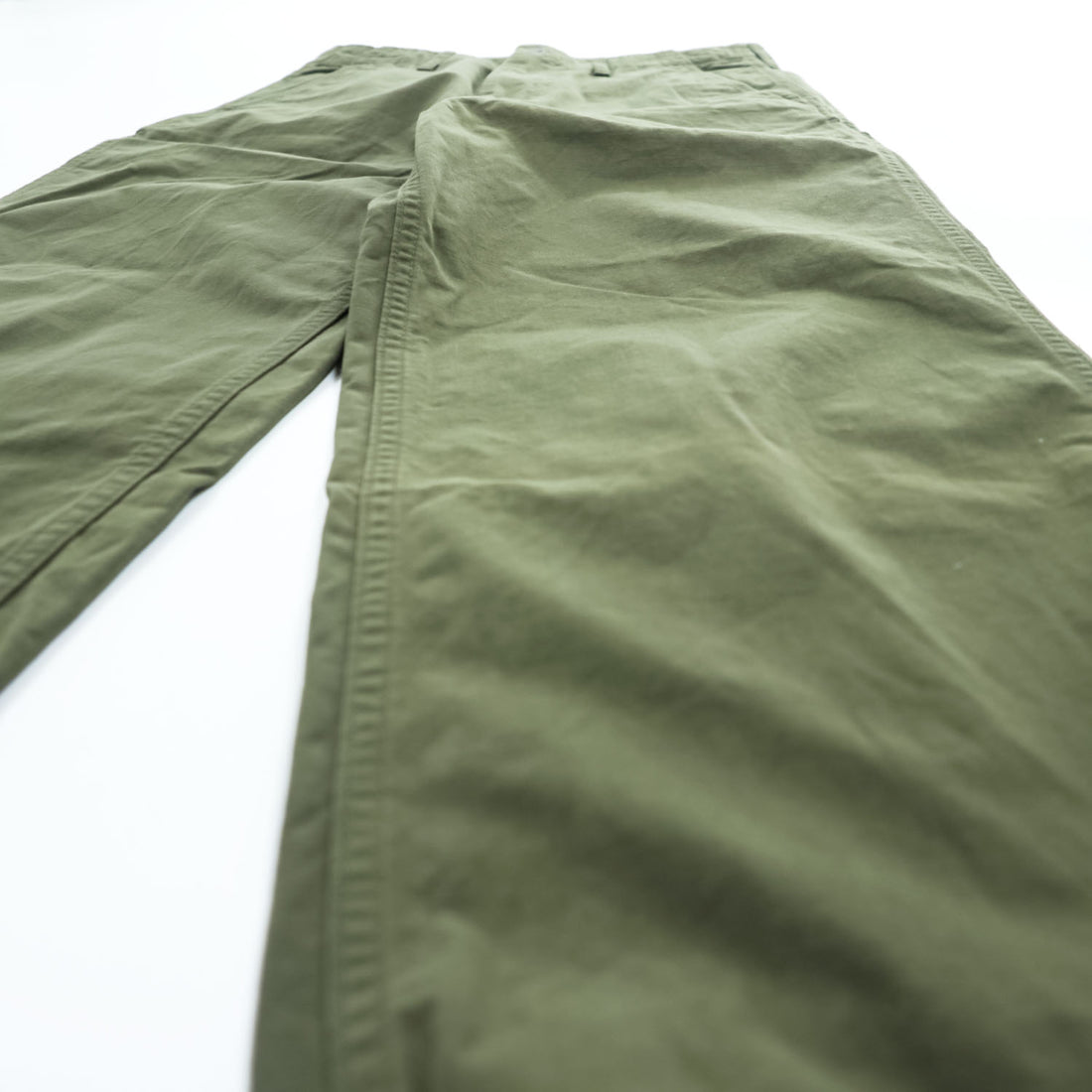 Needles 日本製 リップストップ ファティーグパンツ コンバットパンツ XS カーキ グリーン TALONジップ 裾ジップ