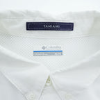 Columbia PFG TAMIAMI 2 半袖 フィッシングシャツ XL ホワイト メッシュ リップストップ OMNI-WICK 吸湿速乾 ボタンダウン FM7266