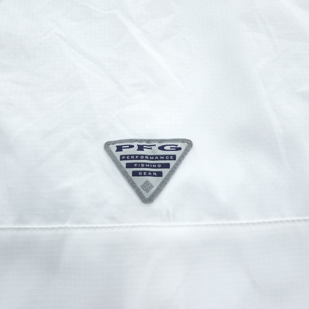 Columbia PFG TAMIAMI 2 半袖 フィッシングシャツ XL ホワイト メッシュ リップストップ OMNI-WICK 吸湿速乾 ボタンダウン FM7266