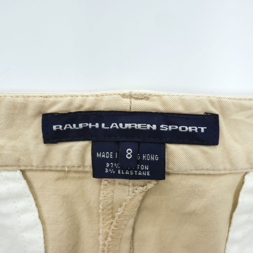 Ralph Lauren SPORT 90年代 ヴィンテージ チノショーツ ショートパンツ ハーフパンツ M ベージュ ストレッチ
