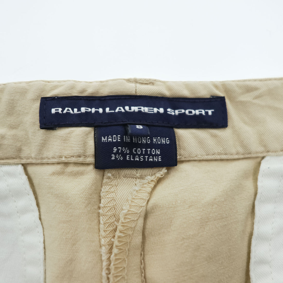Ralph Lauren SPORT 90年代 ヴィンテージ チノショーツ ショートパンツ ハーフパンツ M ベージュ ストレッチ