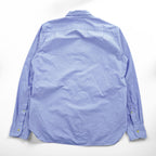 J.CREW 2-PLY 100% コットン 長袖 ボタンダウンシャツ M ライトブルー COTTON