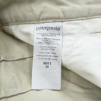 Patagonia スタンドアップショーツ Stand Up Shorts 5インチ オーガニックコットン キャンバス ショートパンツ S ベージュ ダック地 57221