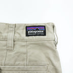 Patagonia スタンドアップショーツ Stand Up Shorts 5インチ オーガニックコットン キャンバス ショートパンツ S ベージュ ダック地 57221