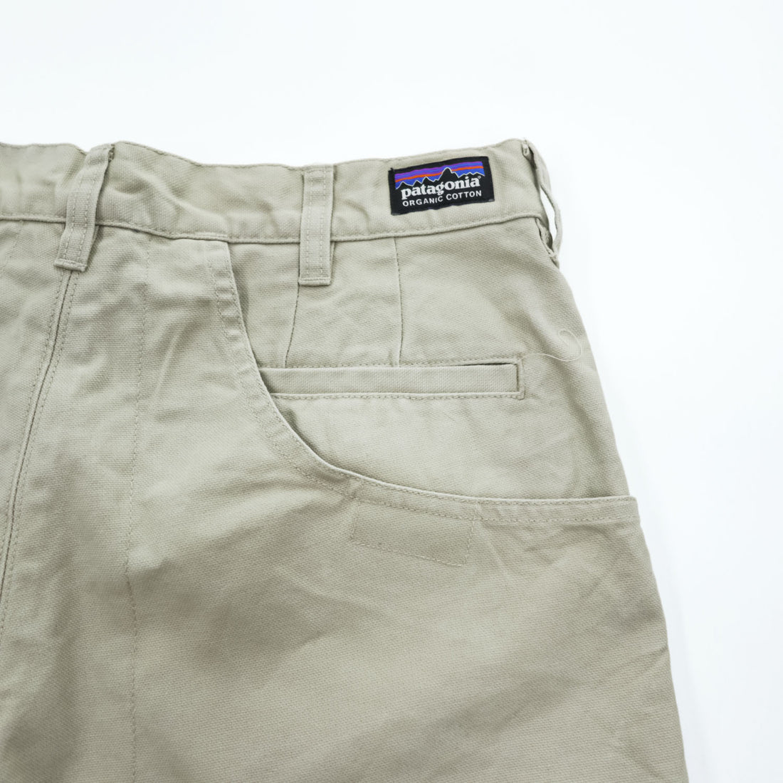 Patagonia スタンドアップショーツ Stand Up Shorts 5インチ オーガニックコットン キャンバス ショートパンツ S ベージュ ダック地 57221