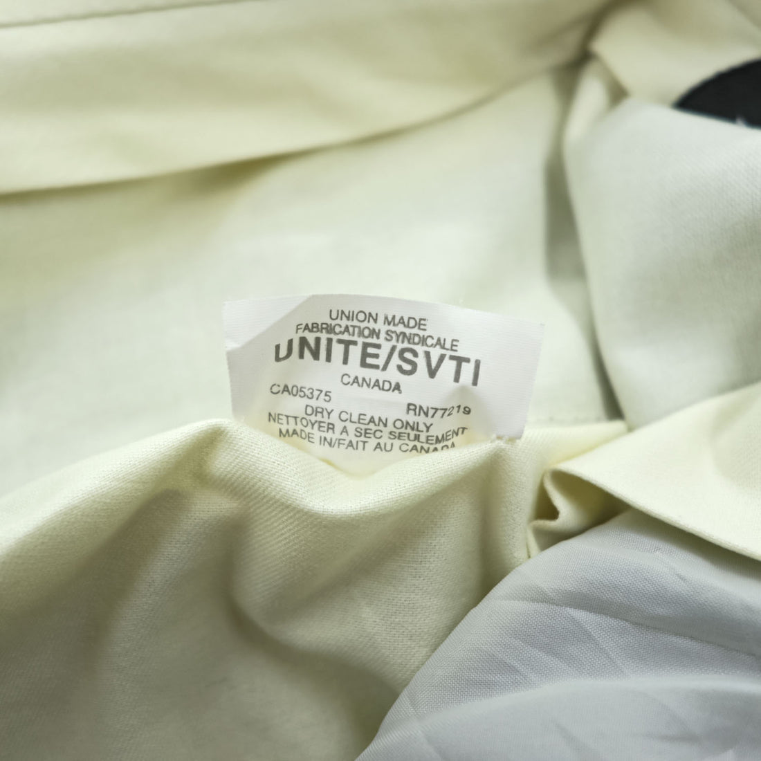 PAUL DIONE 90年代 カナダ製 UNION MADE ヴィンテージ スラックス パンツ L グリーン ギャバジン ワイド タック プリーツ ダブルカフス