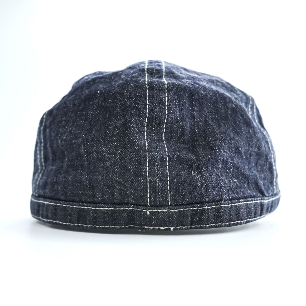 BUZZ RICKSON'S 日本製 メカニック キャップ デニム ARMY DENIM CAP インディゴ ブルー BR02308