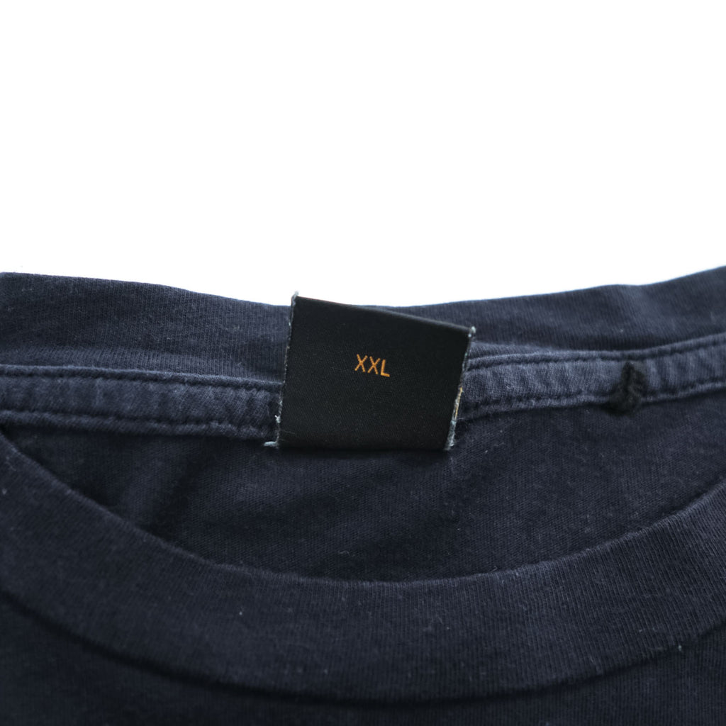 HUGO BOSS クルーネック Tシャツ XXL ブラック ワンポイントロゴ コットン