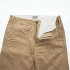 BUZZ RICKSON'S 日本製 チノパンツ M ベージュ ハンドペイント BEAMS 別注 BR41013